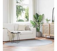 vidaXL Tapis HUARTE Poil court - Gris 160x230 cm