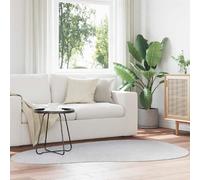 vidaXL Tapis HUARTE Poils courts - Gris 140x200 cm