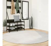 vidaXL Tapis IZA - Ø 200 cm - Crème