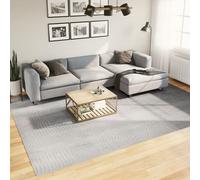 Vidaxl Tapis Iza Poils Courts Style Scandinave Gris 240x340 Cm