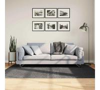 vidaXL Tapis IZA scandinave anthracite 140x200
