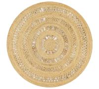 vidaXL Tapis Jute tressé