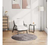VIDAXL Tapis lavable - Gris Ï†120 cm
