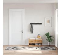VidaXL Tapis Lavable Multicolore 80x300 cm