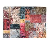 vidaXL Tapis Lavable Patchwork 120x180 cm Multicolore