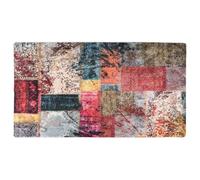 vidaXL Tapis Lavable Patchwork 190x300 cm Multicolore