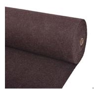 vidaXL Tapis Marron 1,2 x 10 m Polyester 331340