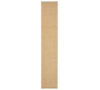 vidaXL Tapis Moquette de Sol Tapis de Plancher Tapis de Sol Moquette de Salon Salle de Séjour Maison Intérieur Sisal Naturel 66x350 cm