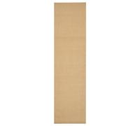 vidaXL Tapis Moquette de Sol Tapis de Plancher Tapis de Sol Moquette de Salon Salle de Séjour Maison Intérieur Sisal Naturel 66x250 cm