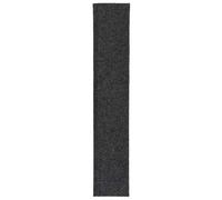 vidaXL Tapis Moquette Paillasson Tapis d'Entrée Tapis de Plancher Tapis de Sol Antidérapant Salon Maison Intérieur 100x500 cm Anthracite