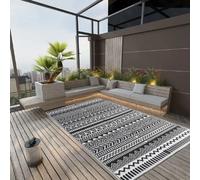vidaXL Tapis Noir 140x200 cm