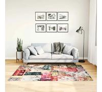 vidaXL Tapis Patchwork - 120x180 cm - Multicolore