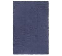 vidaXL Tapis Bleu Marine