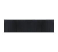 vidaXL Tapis rectangulaire gris 100x400 cm bambou, tapis de salon, tapis de cuisine, tapis rectangulaire, tapis de chambre à 376958