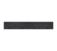vidaXL Tapis rectangulaire Gris 60x400 cm Bambou, Tapis de Salon, Tapis rectangulaire, Tapis Moderne, Tapis de Chambre à Coucher, Tapis en Bambou