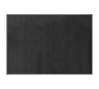 Tapis rectangulaire vidaXL - Gris 70x100 cm