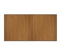 vidaXL Tapis rectangulaire Marron 100x200 cm Bambou