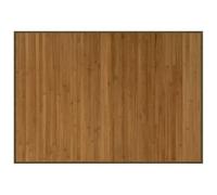 vidaXL Tapis rectangulaire Marron 70x100 cm Bambou, Tapis de Salon, Tapis de Cuisine, Tapis rectangulaire, Tapis de Chambre à Coucher