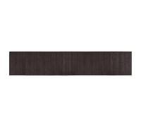 vidaXL Tapis rectangulaire Marron foncé 60x300 cm Bambou, Tapis de Salon, Tapis rectangulaire, Tapis Moderne, Tapis de Chambre à Coucher