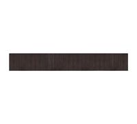 vidaXL Tapis rectangulaire Marron foncé 60x400 cm Bambou