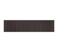 vidaXL Tapis rectangulaire Marron foncé 70x300 cm Bambou