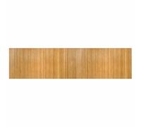 vidaXL Tapis rectangulaire Naturel 100x400 cm Bambou