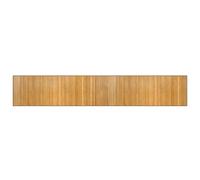 vidaXL Tapis rectangulaire Naturel 70x400 cm Bambou
