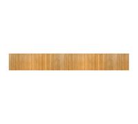 vidaXL Tapis rectangulaire Naturel 70x500 cm Bambou