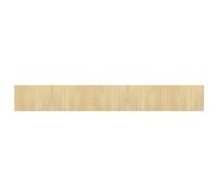 vidaXL Tapis rectangulaire Naturel Clair 70x500 cm Bambou, Tapis de Salon, Tapis rectangulaire, Tapis Moderne, Tapis de Chambre à Coucher