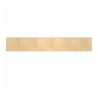 vidaXL Tapis rectangulaire Naturel Clair 80x1000 cm Bambou