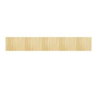 vidaXL Tapis rectangulaire Naturel Clair 80x500 cm Bambou