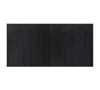 vidaXL Tapis rectangulaire Noir 100x200 cm Bambou, Tapis de Salon, Tapis de Cuisine, Tapis rectangulaire, Tapis de Chambre à Coucher