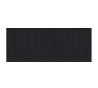 vidaXL Tapis rectangulaire bambou – Noir 80x200 cm (salon, cuisine, chambre)