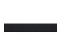 vidaXL Tapis rectangulaire Bambou 80x500 cm Noir - Salon/Cuisine/Chambre