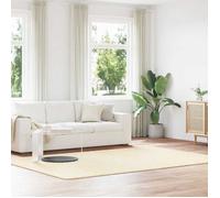 vidaXL Tapis Shaggy à poils longs crème 200x290 cm polyester, tapis, tapis de chambre, tapis moderne, tapis de salon, tapis 4102847