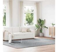 Vidaxl Tapis Shaggy À Poils Longs Navarra Gris Argenté 240x340 Cm