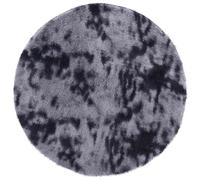 vidaXL Tapis Shaggy Navarra à poils longs Polyester Gris foncé 200x200 cm