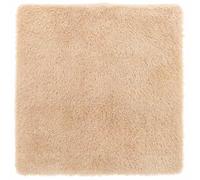 vidaXL Tapis Shaggy NAVARRA à poils longs Beige 120x120 cm Polyester