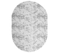 vidaXL Tapis Shaggy NAVARRA - à poils longs 300x200 cm Polyester Gris argenté