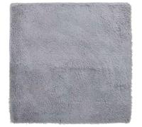 vidaXL Tapis Shaggy NAVARRA à poils longs polyester Gris clair 200x200 cm