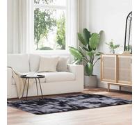 Vidaxl Tapis Shaggy À Poils Longs Navarra Gris Foncé 130x200 Cm
