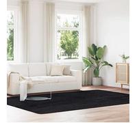 vidaXL Tapis shaggy à poils longs noir 240x340 cm polyester, tapis, tapis de chambre, tapis moderne, tapis de salon, tapis 4102854