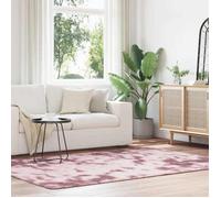 Vidaxl Tapis Shaggy À Poils Longs Navarra Rose Poudré 160x230 Cm