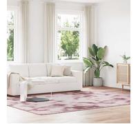 Vidaxl Tapis Shaggy À Poils Longs Navarra Rose Poudré 240x340 Cm