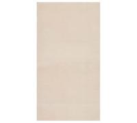 vidaXL Tapis Shaggy Beige 120x183 cm en Polyester Doux pour Salon et Chambre