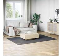 Tapis Shaggy Doux Lavable Carpette de Salle de Séjour Tapis de Zone Moquette de Salon Tapis de Sol Intérieur 160x230 cm Antidérapant Anthracite