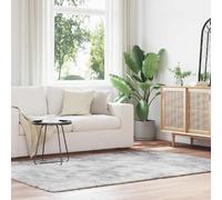vidaXL Tapis Shaggy - Gris argenté 160 x 230 cm