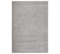 vidaXL Tapis shaggy Gris clair