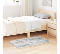 Vidaxl Tapis Shaggy À Poils Longs Navarra Gris Argenté 60x100 Cm