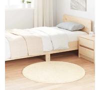 vidaXL Tapis Shaggy - NAVARRA crème - 100 x 100 cm